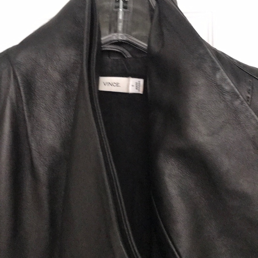 Vince leather Scuba jacket - Picture 5 of 6